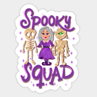 Spooky Squad Halloween Sticker